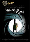  James Bond  THE OFFICIAL CHAMPAGNE BOLLINGER POSTER OF JAMES BONDS QUANTUM OF SOLACE.   LA GRANDE ANNE�E 1999