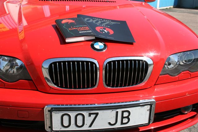 007 JB BMW 323 Ci Cabriolet (2000) Tillverkad 200007  registrations plate 007 JB 