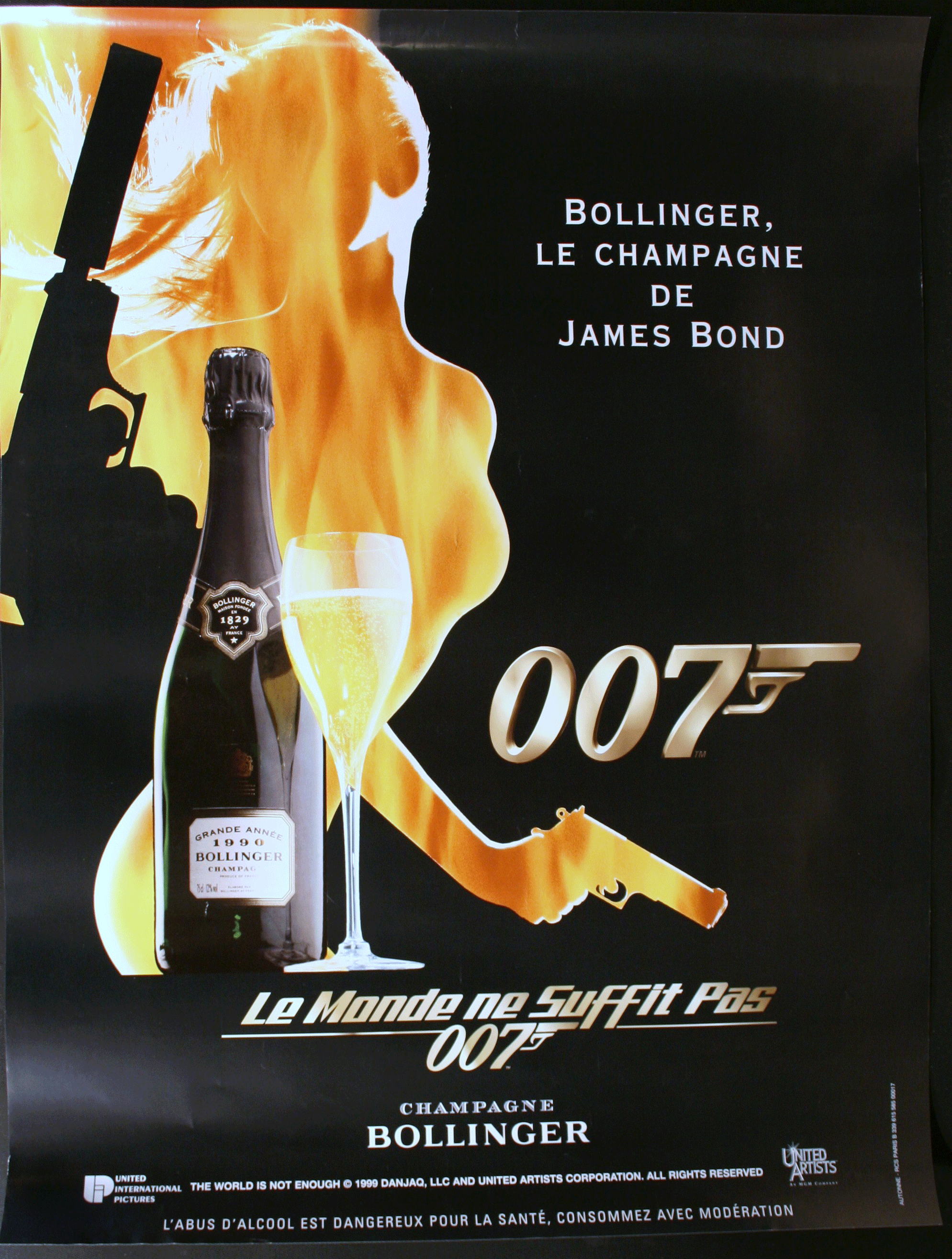 Bollinger Champagne Bottle