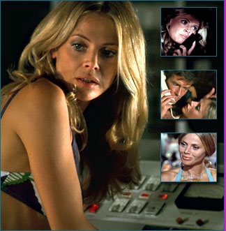 Man with The Golden gun Britt Ekland as Mary Goodnight