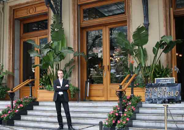 James Bond (Gunnar Schäfer) in Monte Carlo Casino Monaco 
