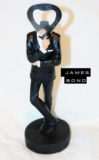 James Bond Opener for bottle  € 20 Kr 198:-