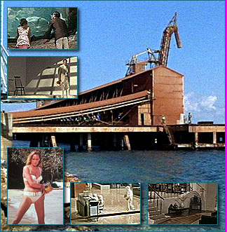 Reynold's Bauxite Docks, Ocho Rios, St. Ann, Jamaica (Laboratory of Dr. No - escape by Bond and Honey)