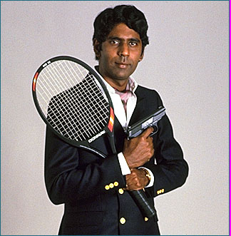 Vijay, James Bond's contact at Station I, played by tennis star Vijay Amritraj in Octopussy