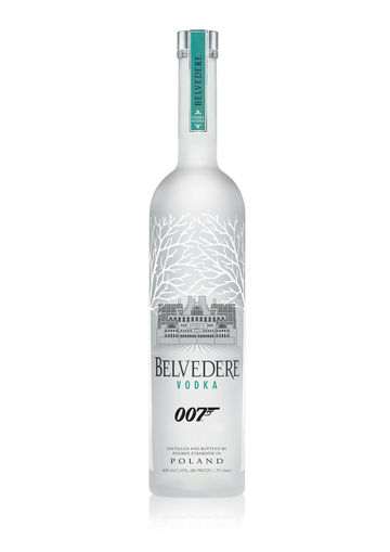 Belvedere Spectre 007 Special Edition Vodka Gift Set With 2 Glasses
