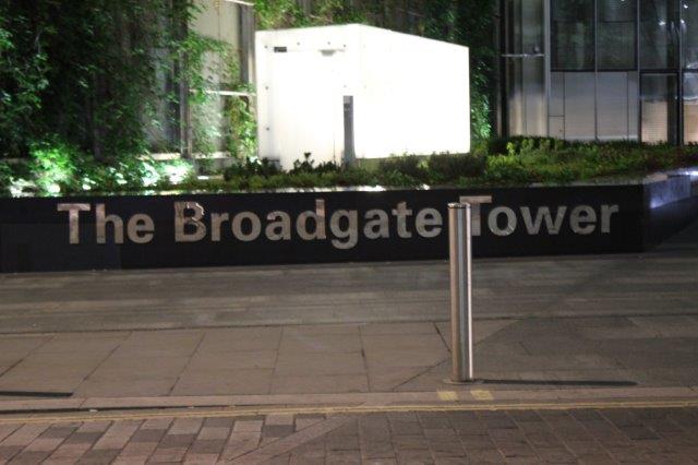 Broadgate Tower London Skyfall 2012