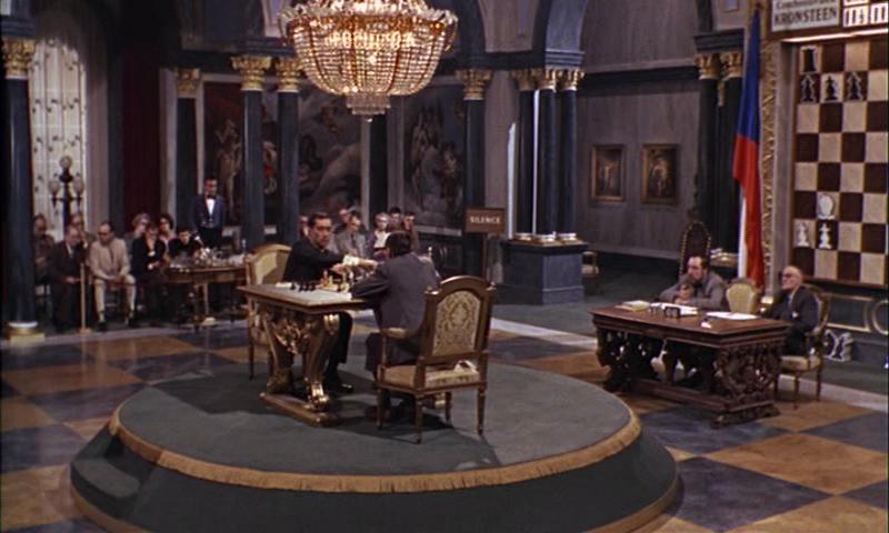 Classic Chess Match, James Bond Movie, From Russia With Love, 1963