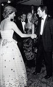 Lady Diana and Prince Charles - James Bond Premier
