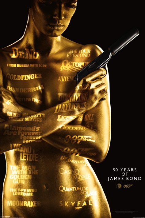 James Bond - 50th Anniversary Movie Poster