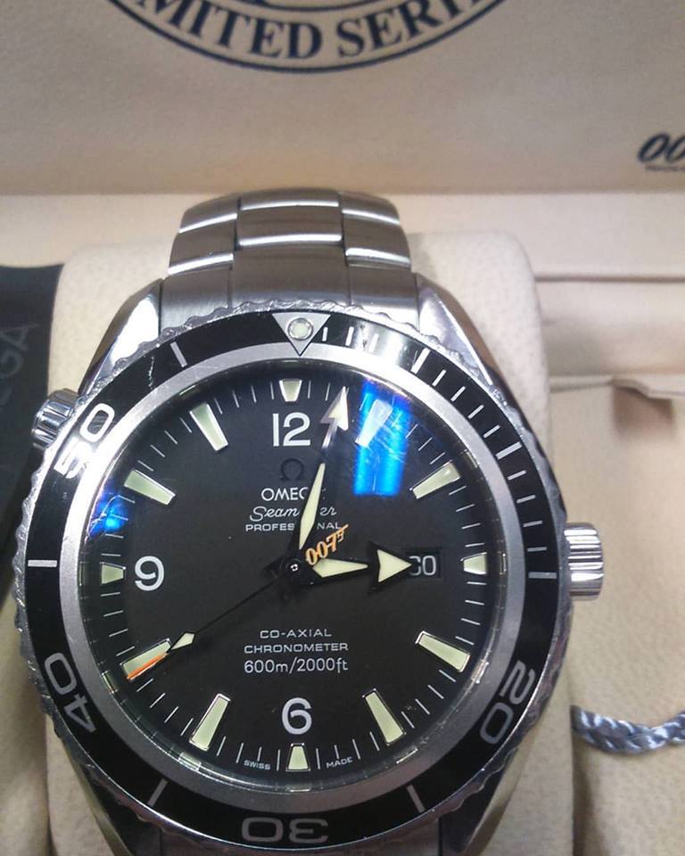 omega seamaster 007 limited edition orange