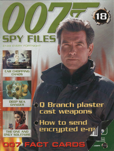 007 MAGAZINE, FACT FILES